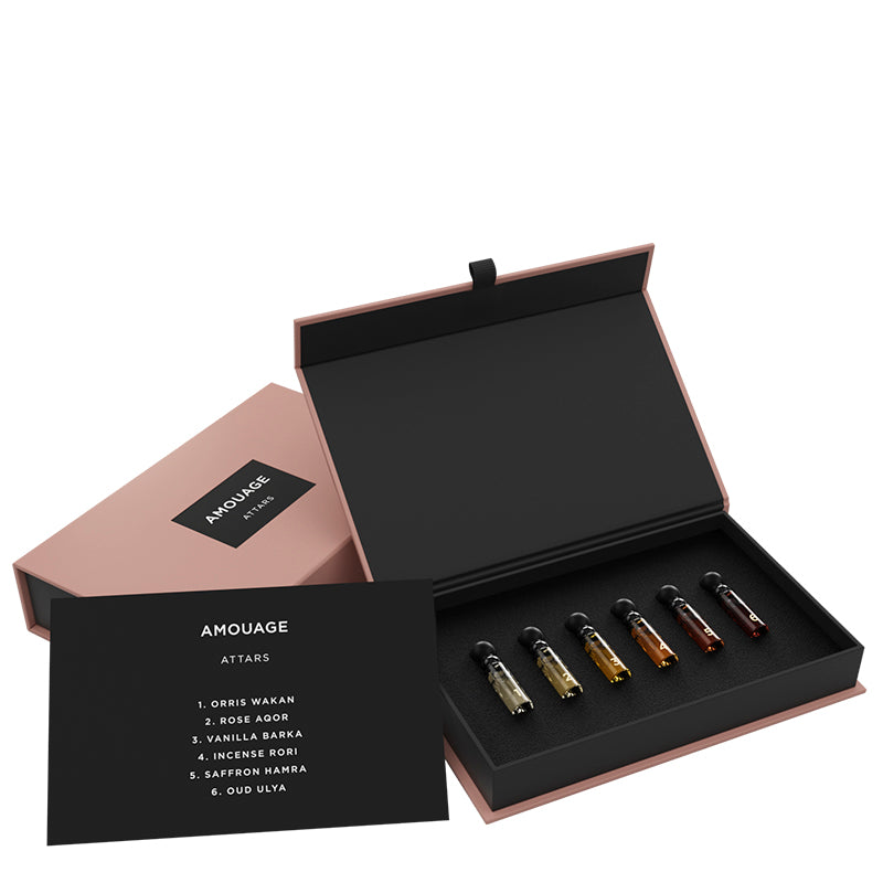 Amouage Attars Discovery Set of six 0.7ml samples