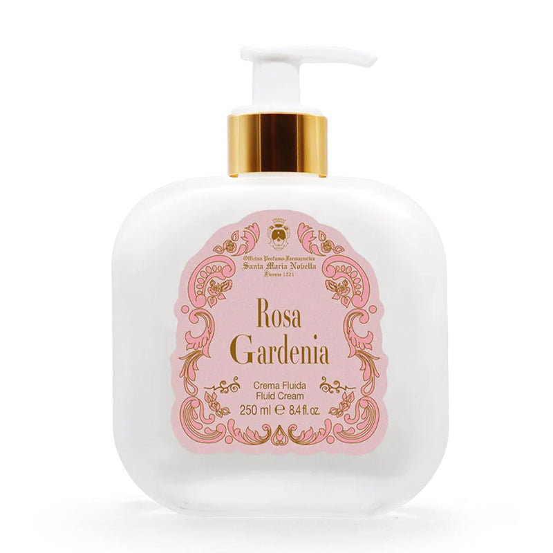 Rosa Gardenia Fluid Body Cream | Santa Maria Novella | AEDES.COM