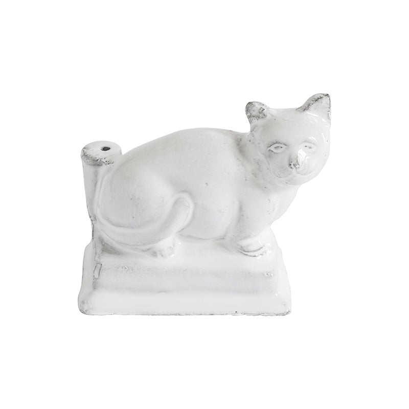 Minou Cat Incense Holder | Astier de Villatte | AEDES.COM