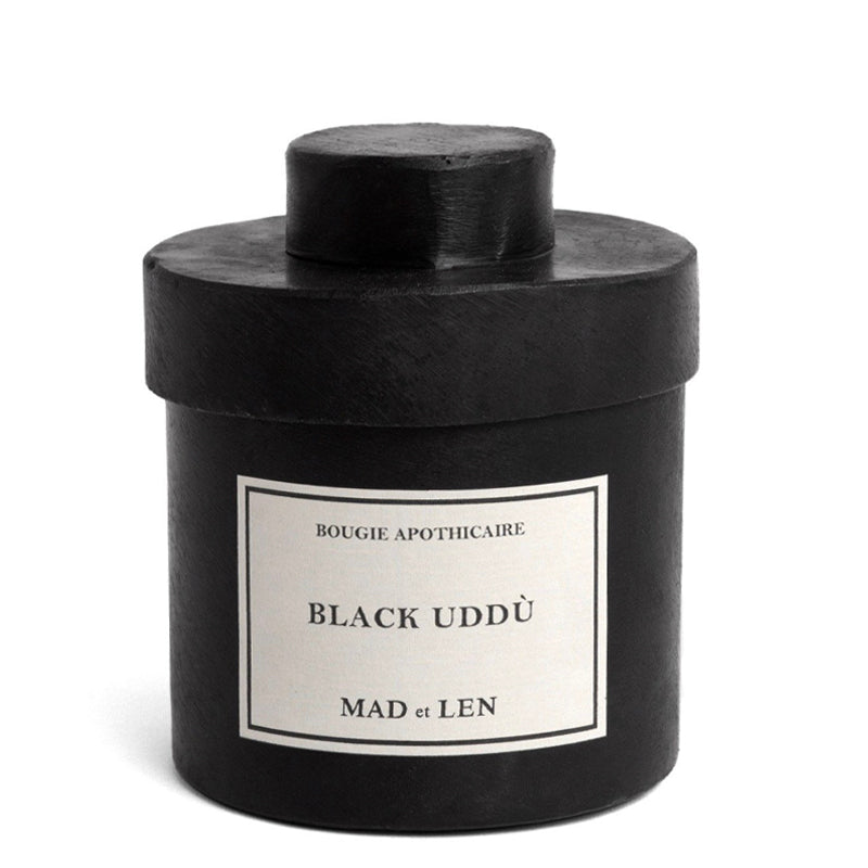 Black Uddu Candle - Bougie Apothicaire