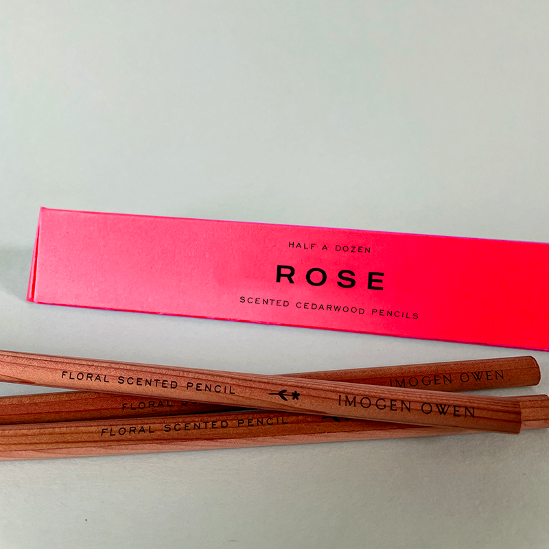 Rose - Scented Pencils