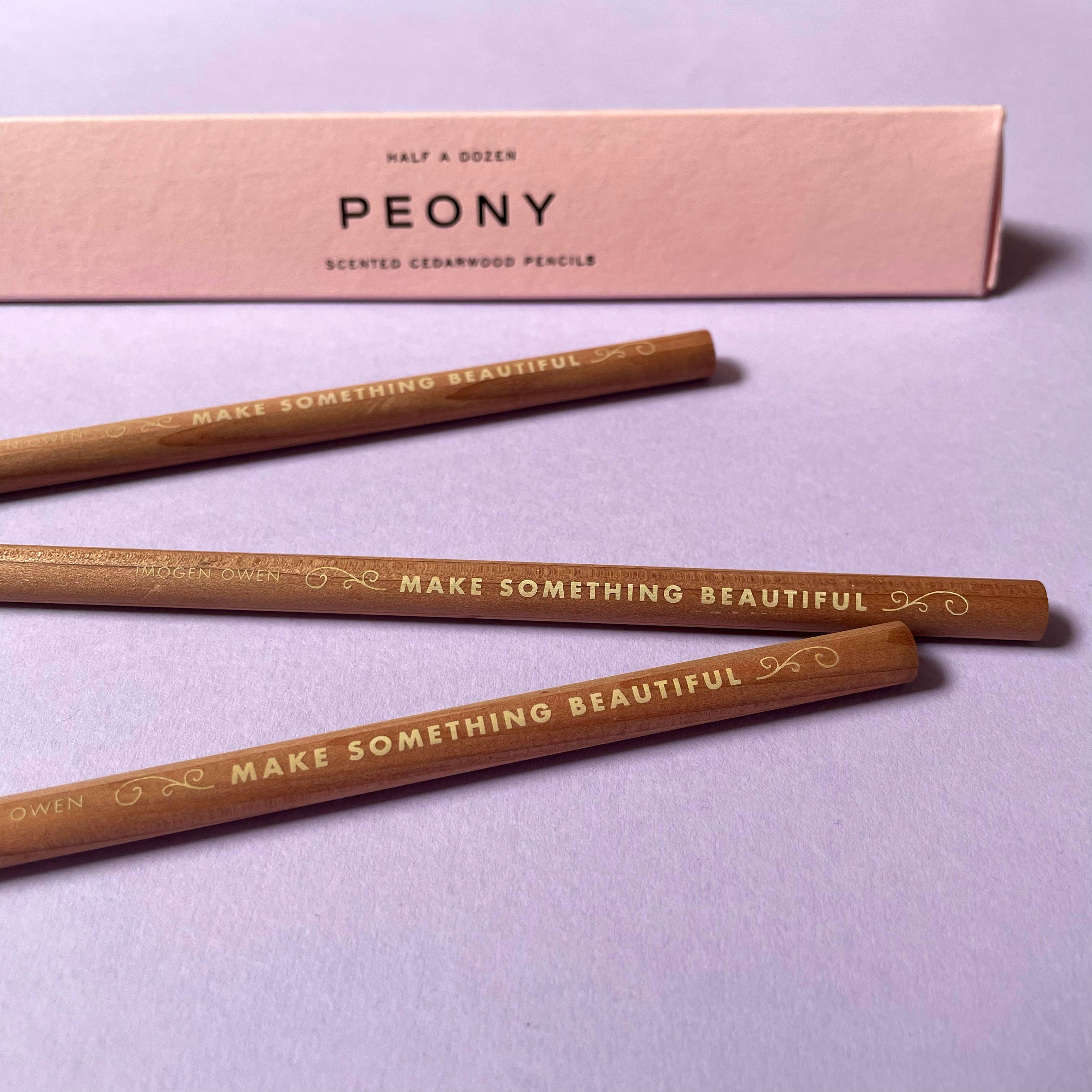 Peony - Scented Pencils