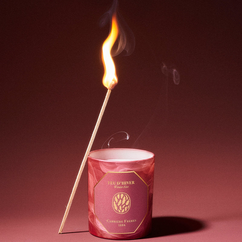 Feu d'Hiver | Winter Fire - Scented Candle | Carriere Freres 