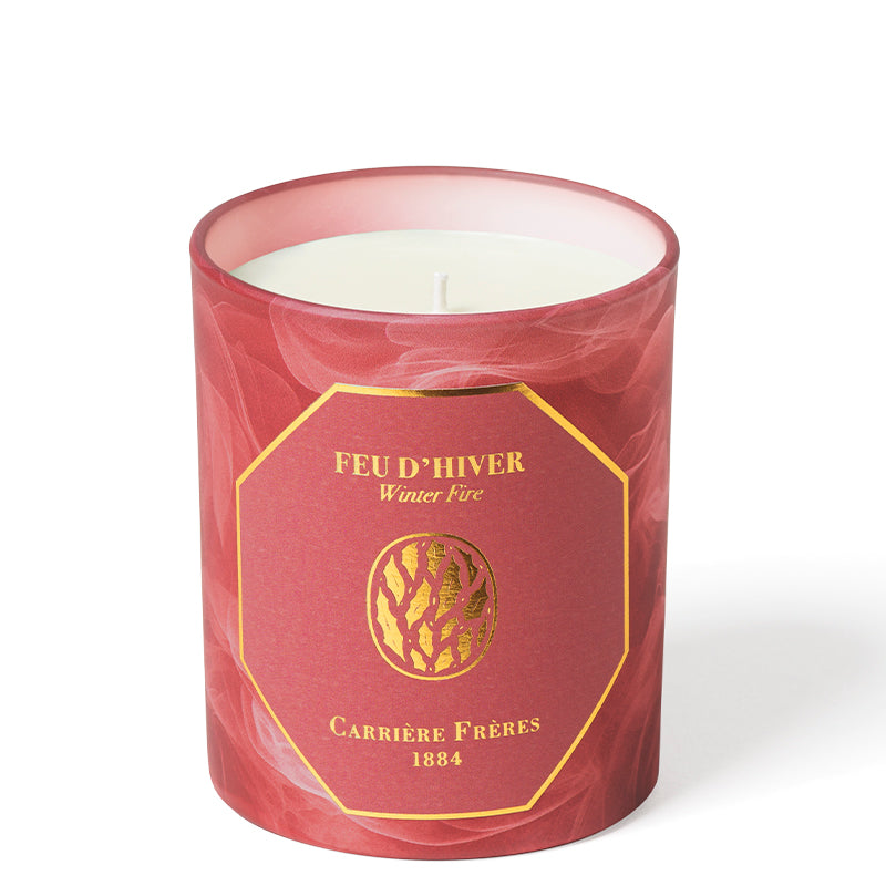 Feu d'Hiver | Winter Fire - Scented Candle | Carriere Freres 

